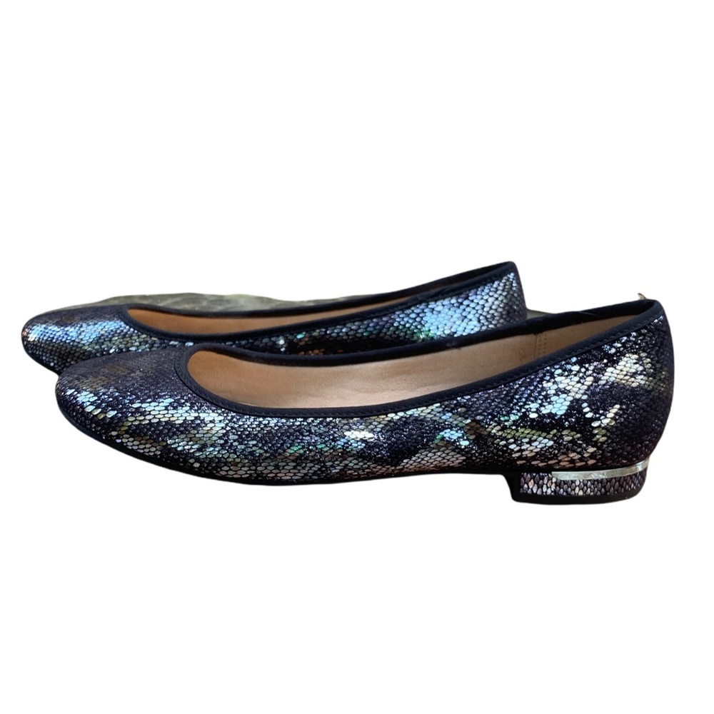 Life Stride Black Python Print Flat - image 4